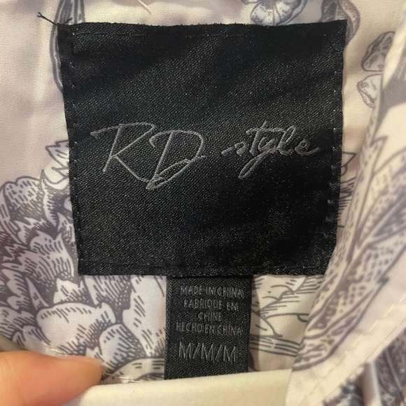 flower print windbreaker - Picture 6 of 6